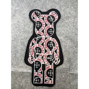 Chrome Hearts Bearbrick CH  Rug Non Slip Back